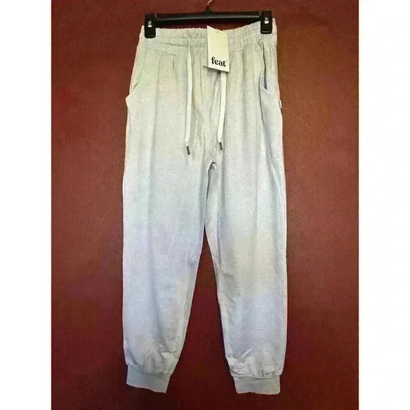 Feat Clothing Women's Roam Performance Joggers Lounge Pants Light Lavender‎ sz M - Picture 7 of 11